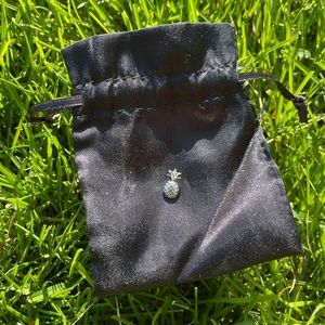 Silver Pineapple Necklace Charm